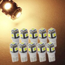 10x T5 T10 Wedge Bulbs Warm White LED for Malibu 12V AC/DC Landscape Light Lamp
