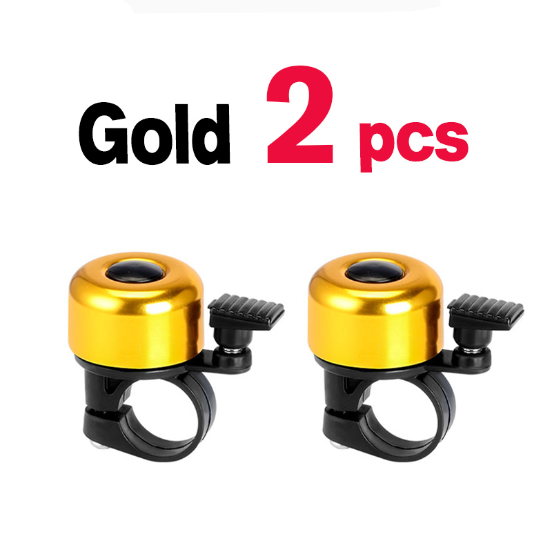 1~3 pezzi campanello per bicicletta in lega di alluminio MTB anello per clacson allarme sonoro di sicurezza manubrio allarme di avviso ciclismo accessori bici per bambini: Borgogna