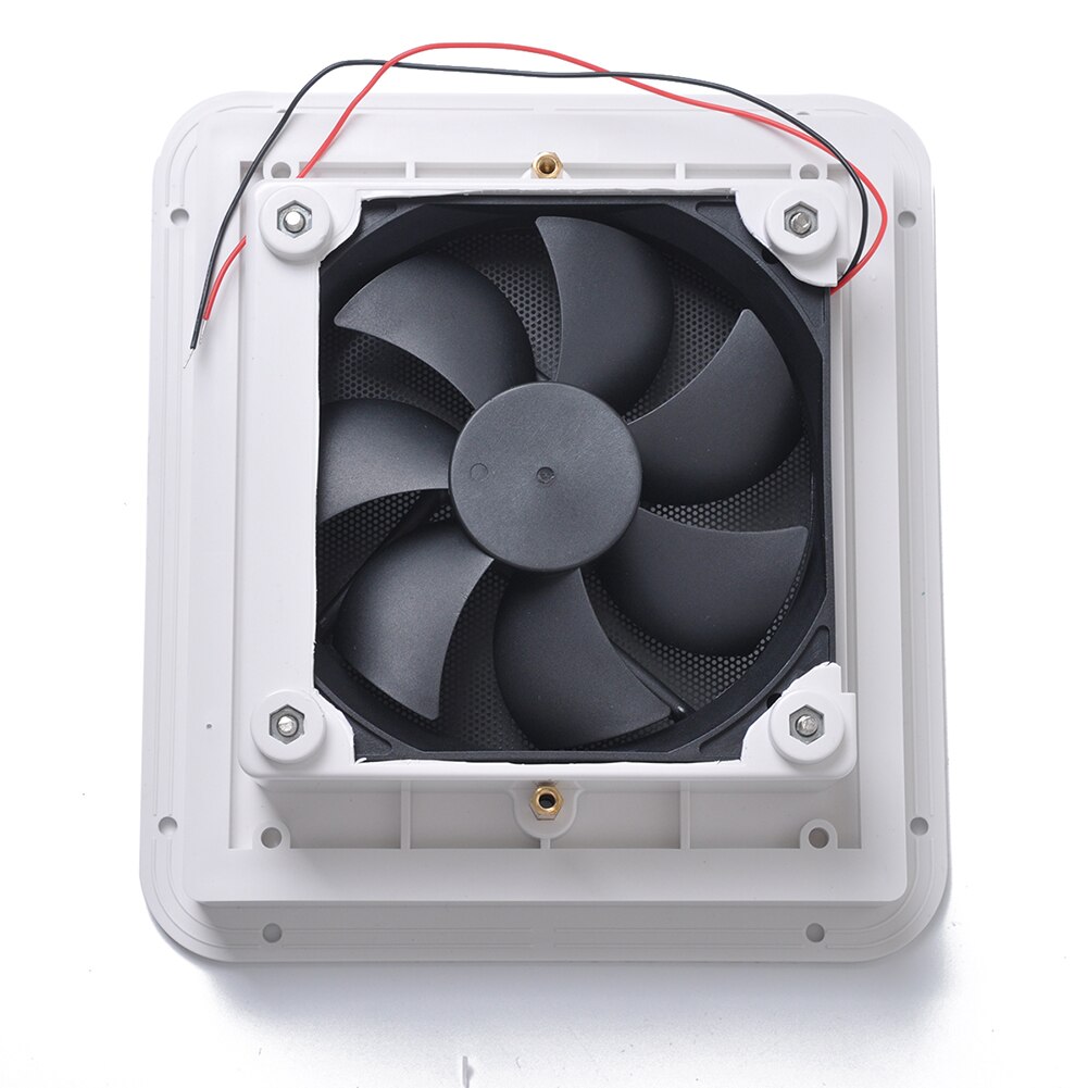 Stille 12V Koelkast Vent Met Ventilator Voor Rv Trailer Caravan Kant Luchtuitlaat Ventilatie Ventilator Accessoires Auto Styling camper
