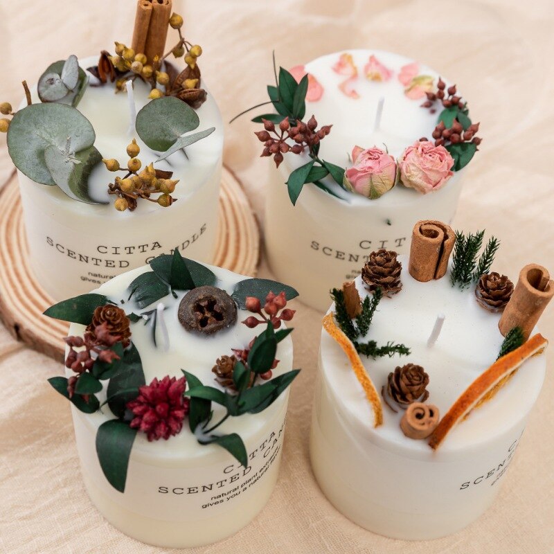Romantische Duft Kerze Aromatherapie Kerzen Kreative Hause Zimmer Party Festival Dekoration Geburtstag Säule Kerze Duft