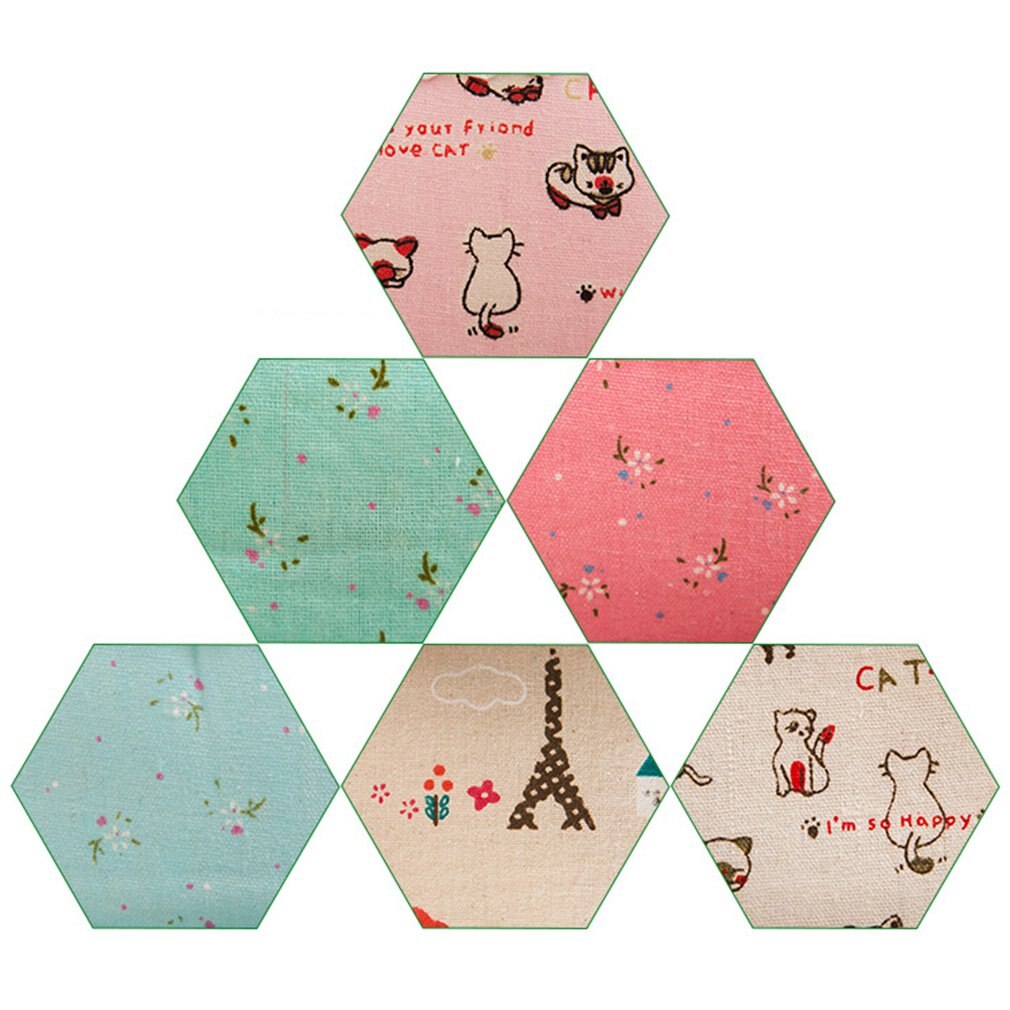 Cotton and linen storage hanging bag hanging multi layer hanging pocket