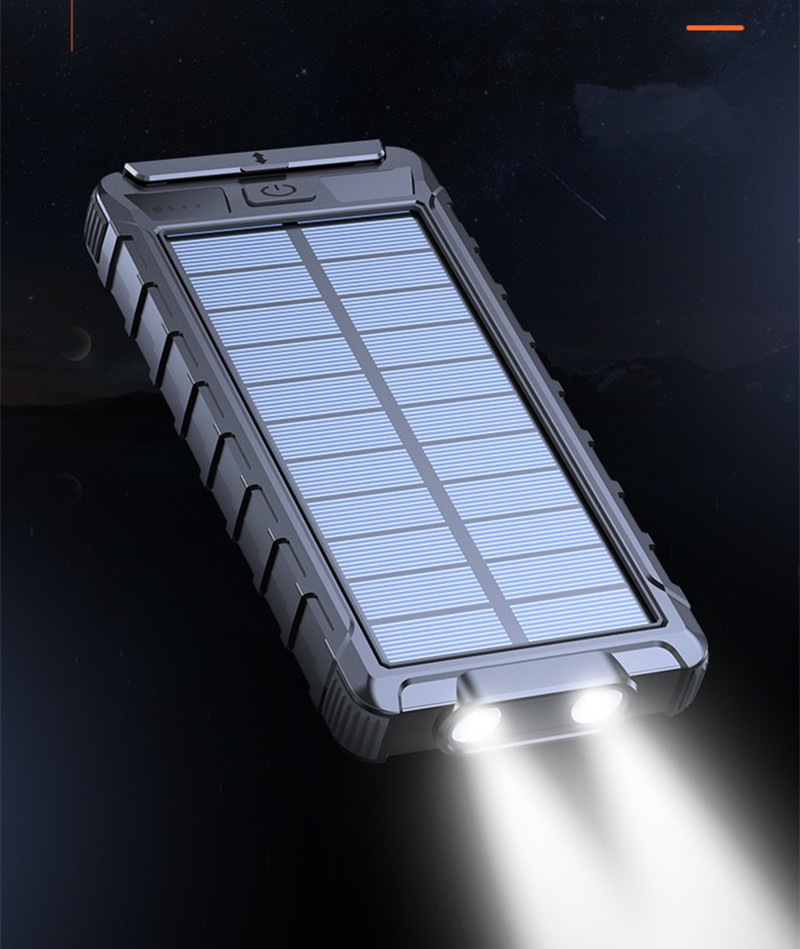 Solar- Energie Bank 80000mAh Tragbare Ladung Energie Bank Externe Batterie Ladegerät Energie Bank Für iPhone 12 Profi Xiaomi Huawei