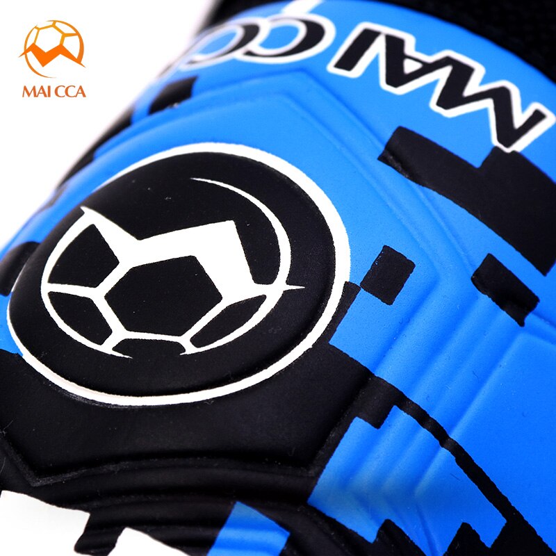 Goalkeeper Gloves with Fingersave Protection Rods Soccer Latex Football Goalie Gloves Dropshiping