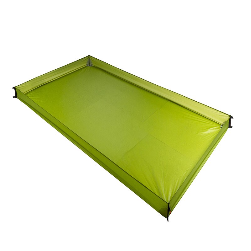 3F UL Gear 12000MM Waterproof 15D Nylon 210T Polyester Tent Floor Saver Footprint Ground Sheet Bathtub Picnic Mat For Camping: 210T green L