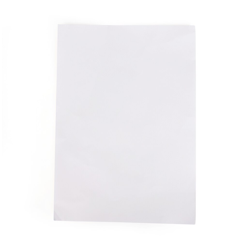 10 Pcs A4 Warmte-overdracht Papier Voor Diy Gecoat T-shirt Schilderen Niet-Katoen Lichte Kleur Stof Kleding Metaal Glas hout Steen Etc.: Default Title