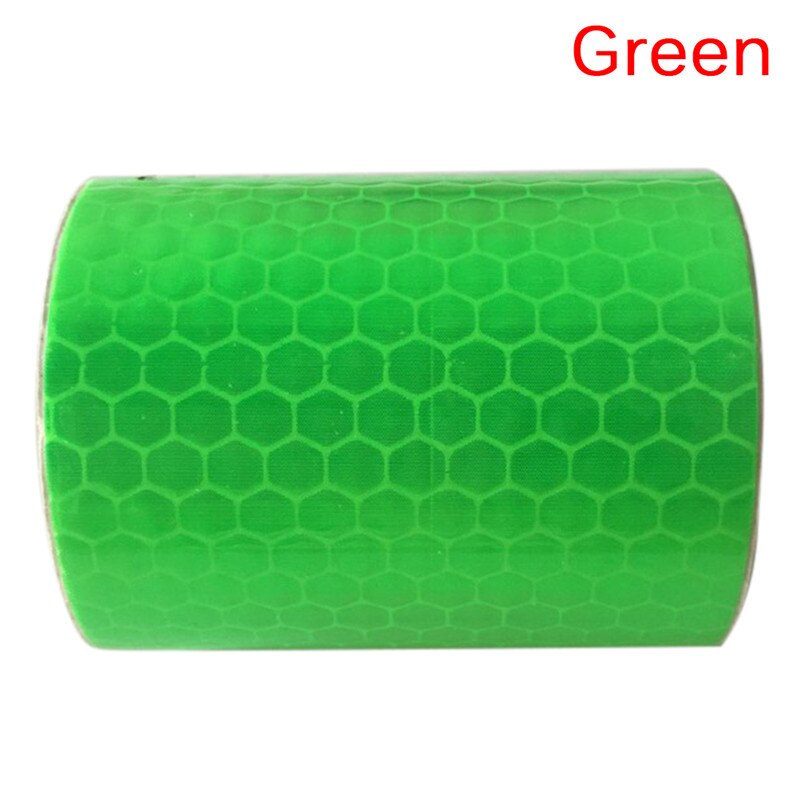 Safety Caution Reflective Tape Warning Tape Sticker Self Adhesive Tape 5cm x 1M Stripes: Green