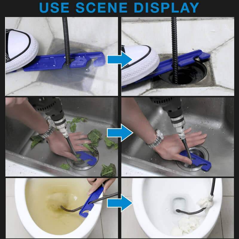 Spring Pipe Pipe Dredging Tools Drain Cleaner Sewer Sinks Basin Pipeline Clogged Remover Bathroom Kitchen Toilet Hair Catcher