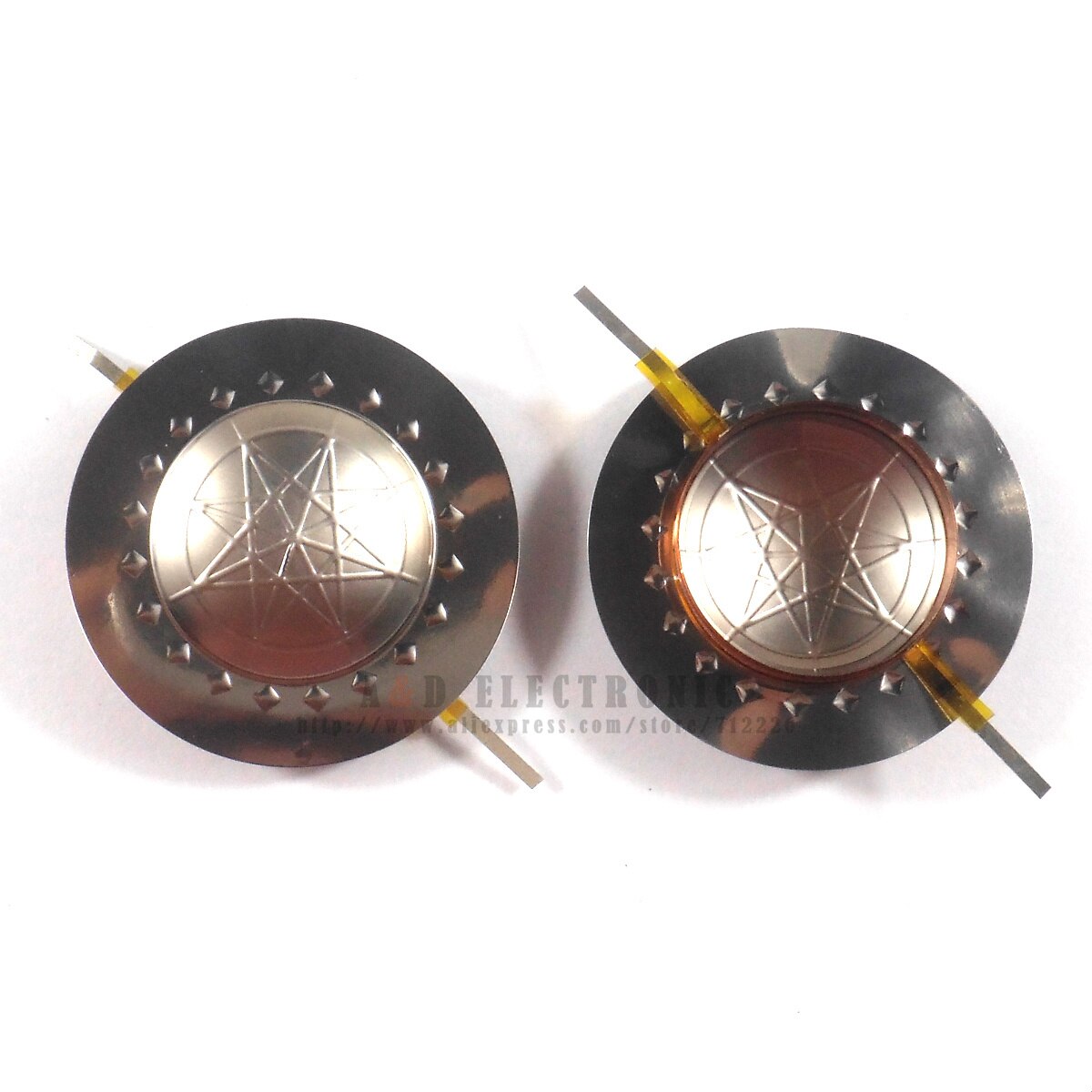 Tweeters de diafragma de cúpula de titanio de 8 ohm, bobina de voz de 25,5mm (25,4mm), 1 pulgada, 10 unids/lote: Model B