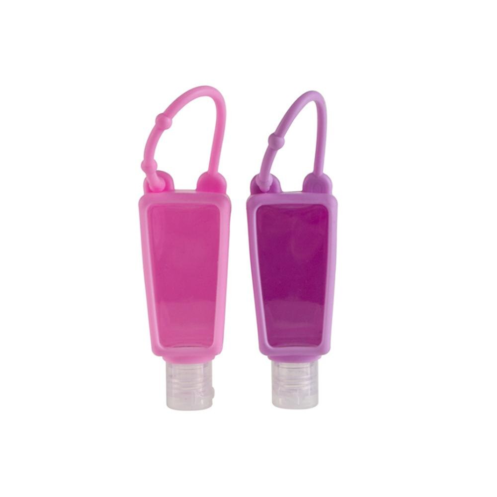 10pcs 30ml Shower Lotion Applicator Gel Portable Non-Washing Disinfection Hand Sanitizer Holder Containers Plastic Bottle