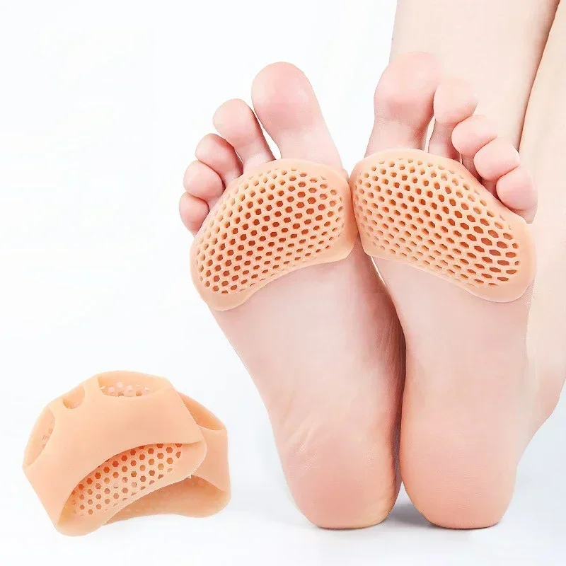 Silikon Fersen schutz Mittelfuß polster Vorfuß Gel Pad Planta rfasziitis Fuß schmerz linderung Einsätze Fuß blister Pflege kissen: Freier Raum
