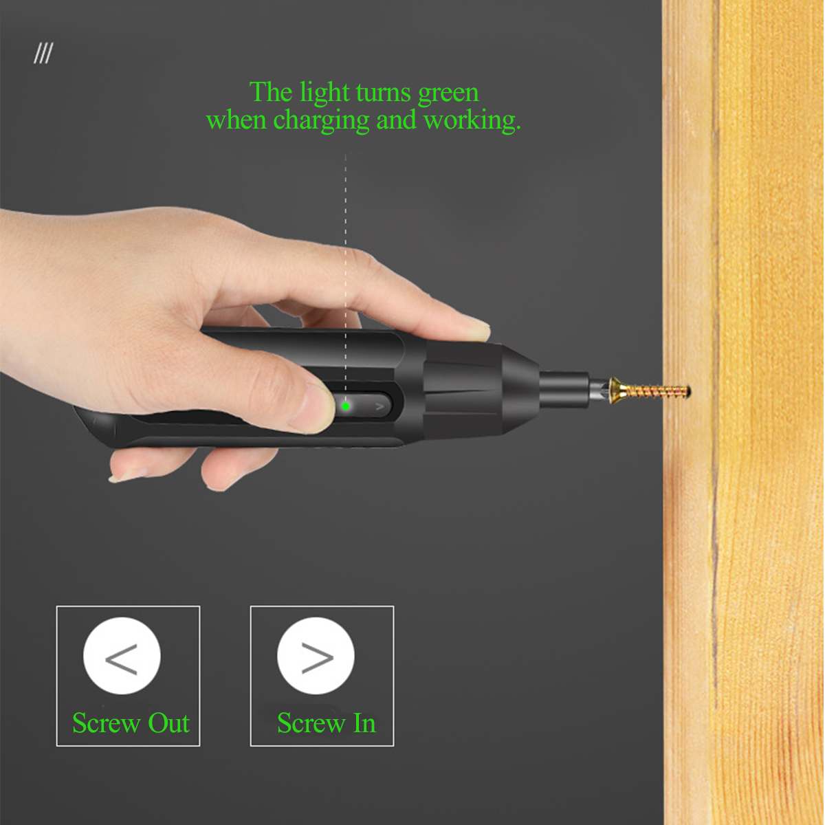 3.6V Mini Electric Screwdriver Set Cordless Electric Screwdriver Handle Drill with 36+1 Bit Set USB Rechargeable