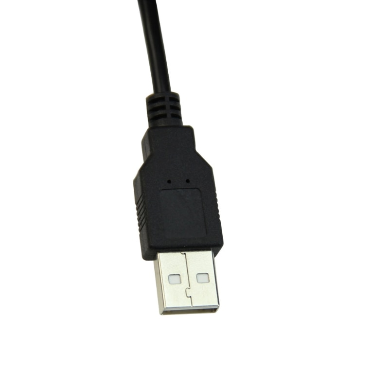 1m bil dashbord monter en hann til en kvinnelig usb 2.0 socket skjøtepanelkabel