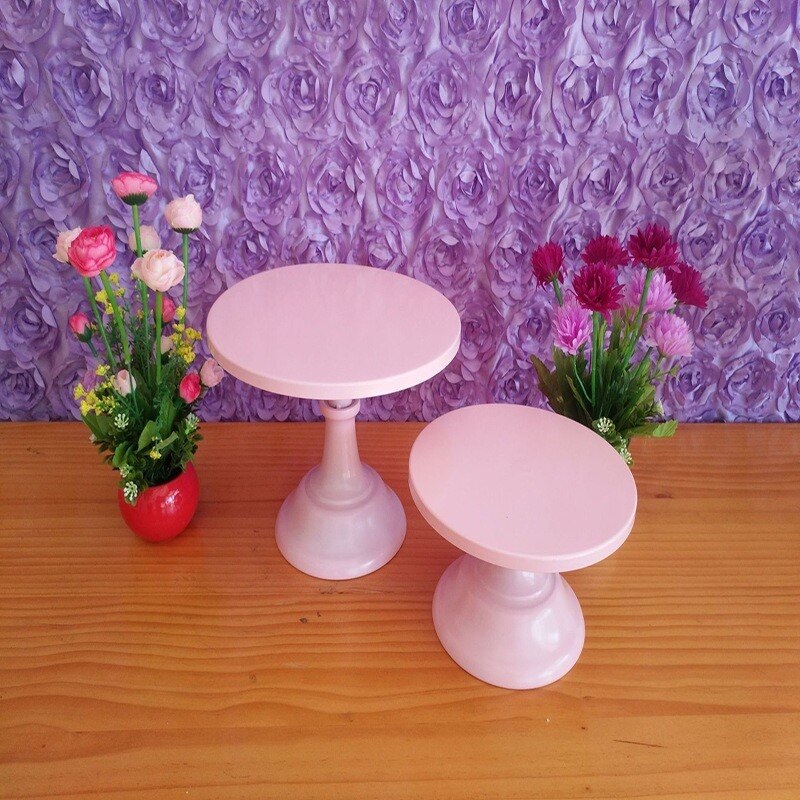 Iron cake stand Home party display stand wedding decoration desktop afternoon tea birthday dessert fudge wrought tray