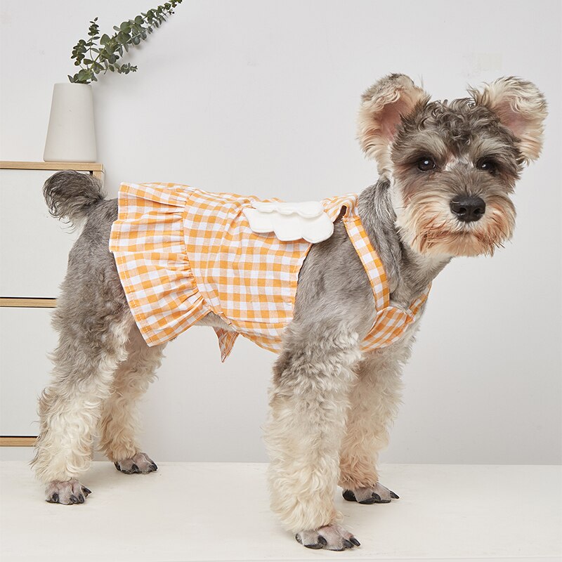 Lovely Wings Hond Kat Rooster Jarretel Rok Huisdier Zomer Comfortabel Pak Rok V-Type Jarretelle Hond Jurk Hond Kleding