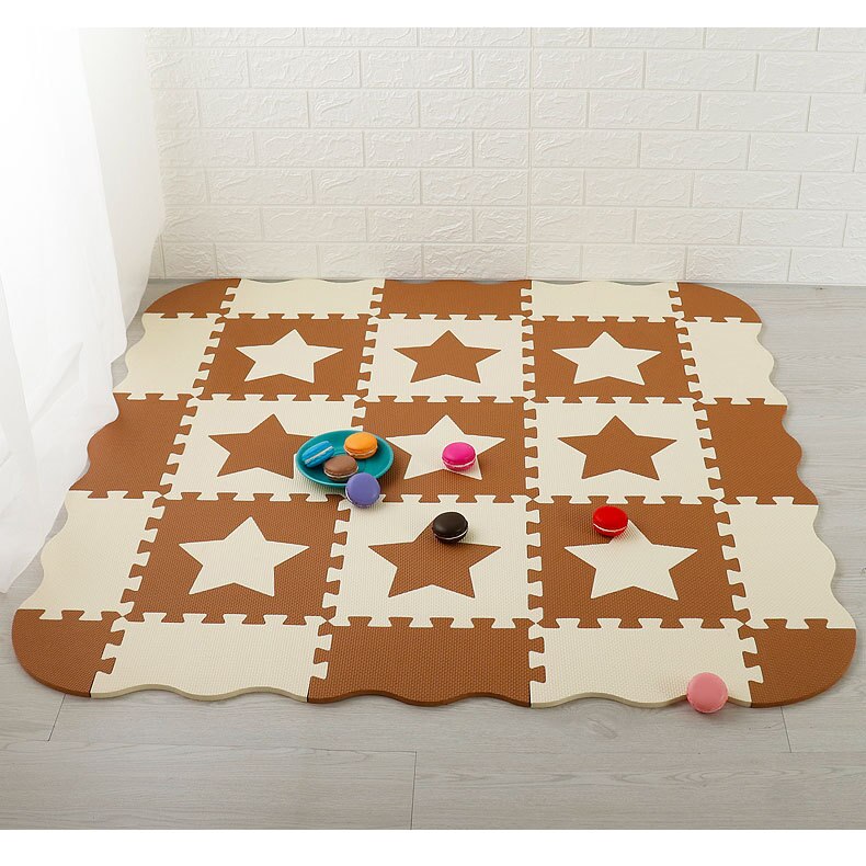 25 stuks cartoonpatroon speelmatten puzzels eva-schuim vloermat voor kinderen baby speelmat kruipmatten peuter tapijt