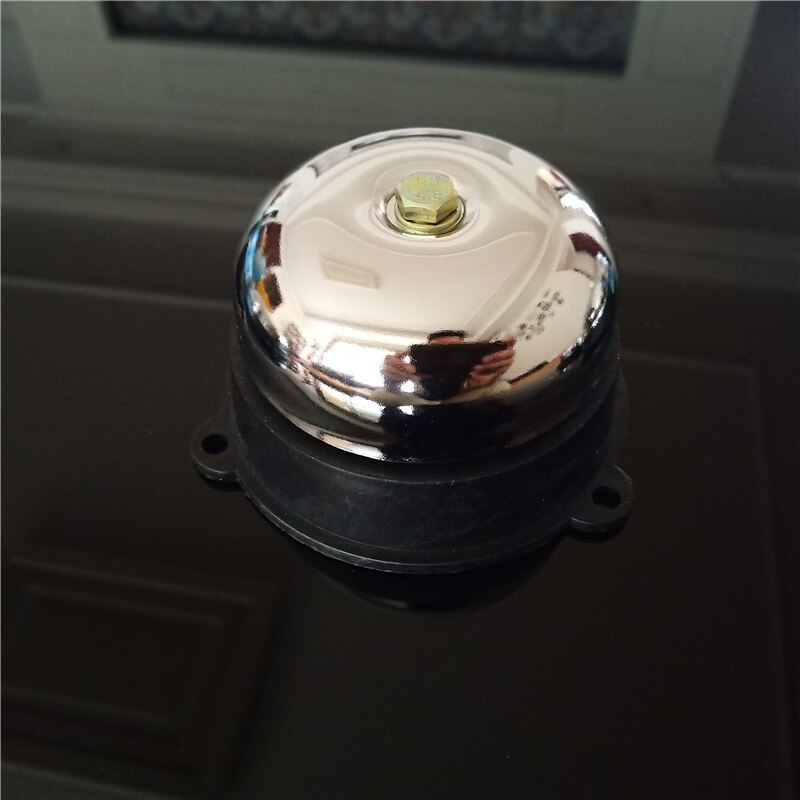 1 st traditionell elektrisk klocka 3 tum 220v 8w 95db alarmklocka dörrklocka skolan fabriksklocka