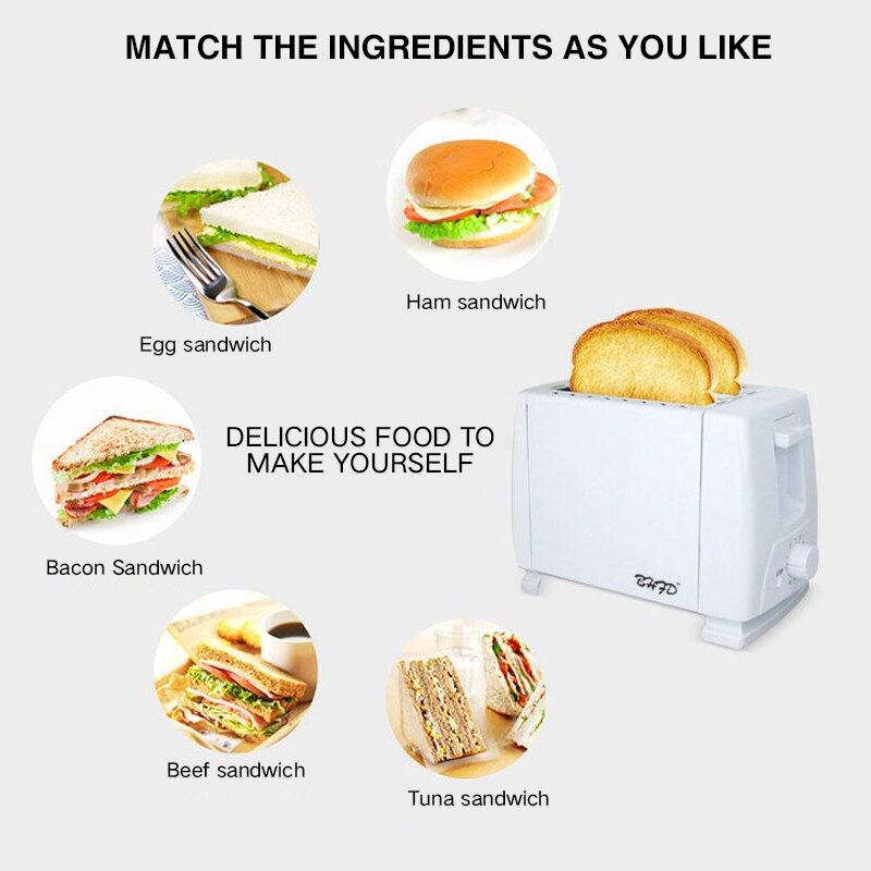 Automatic Toaster Bread Maker Roaster Toster Breadmaker Breakfast Machine Electric Baking Machine Kitchen Appliances