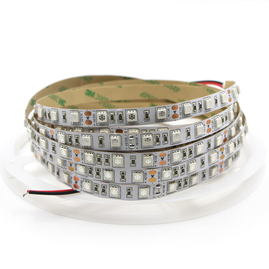 12V UV ultrafioletowe 395-405nm taśmy led czarne światło 5050 2835 SMD 60 led/m 120 led/m wodoodporna taśma lampy dla DJ fluorescencji party
