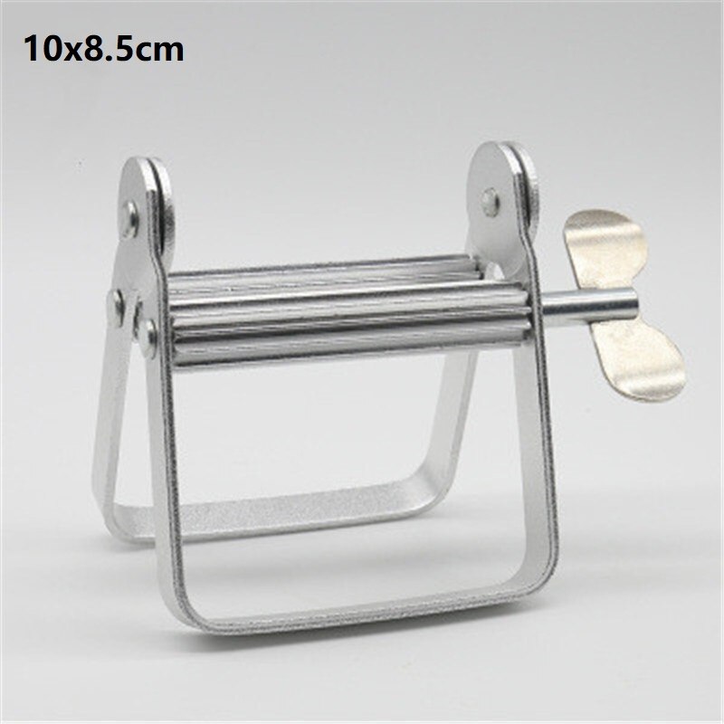 1pc Tube Squeezer Lazy Toothpaste Dispenser Metal Squeezing Tools Hair Color Dye Cosmetic Paint Squeezer Tube Wringer: B