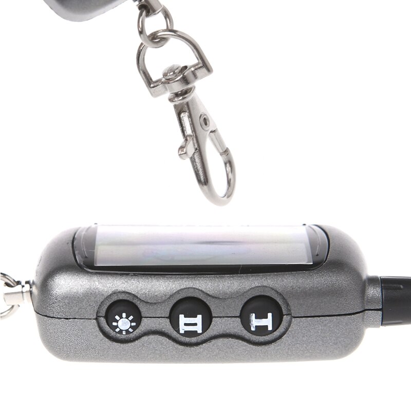 LCD Remote Controller Keychain 2-Way Car Alarm For StarLine A6 Keychain alarm