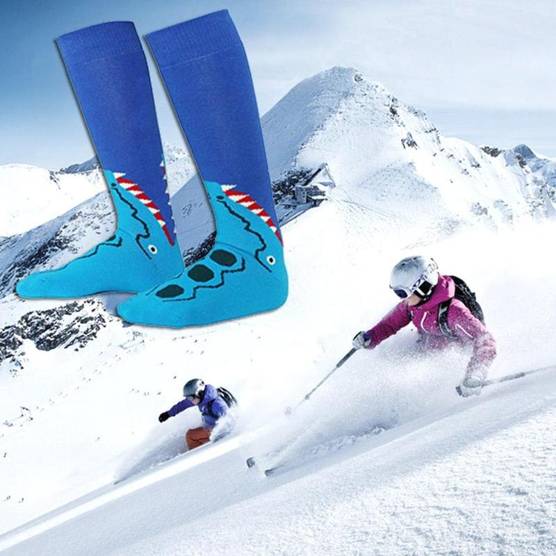 Outdoor Kids Adult Padded Winter Sports Thermal Performance Snowboard Move Ski Camping Stocking Socks Climbing Hose Sports B0V4