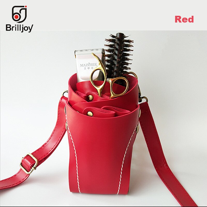 Sac à ciseaux pour coiffeur , étui à ciseaux pour salon de coiffure, Kit de taille, sacs à usage spécial,: Scissors Bag Red