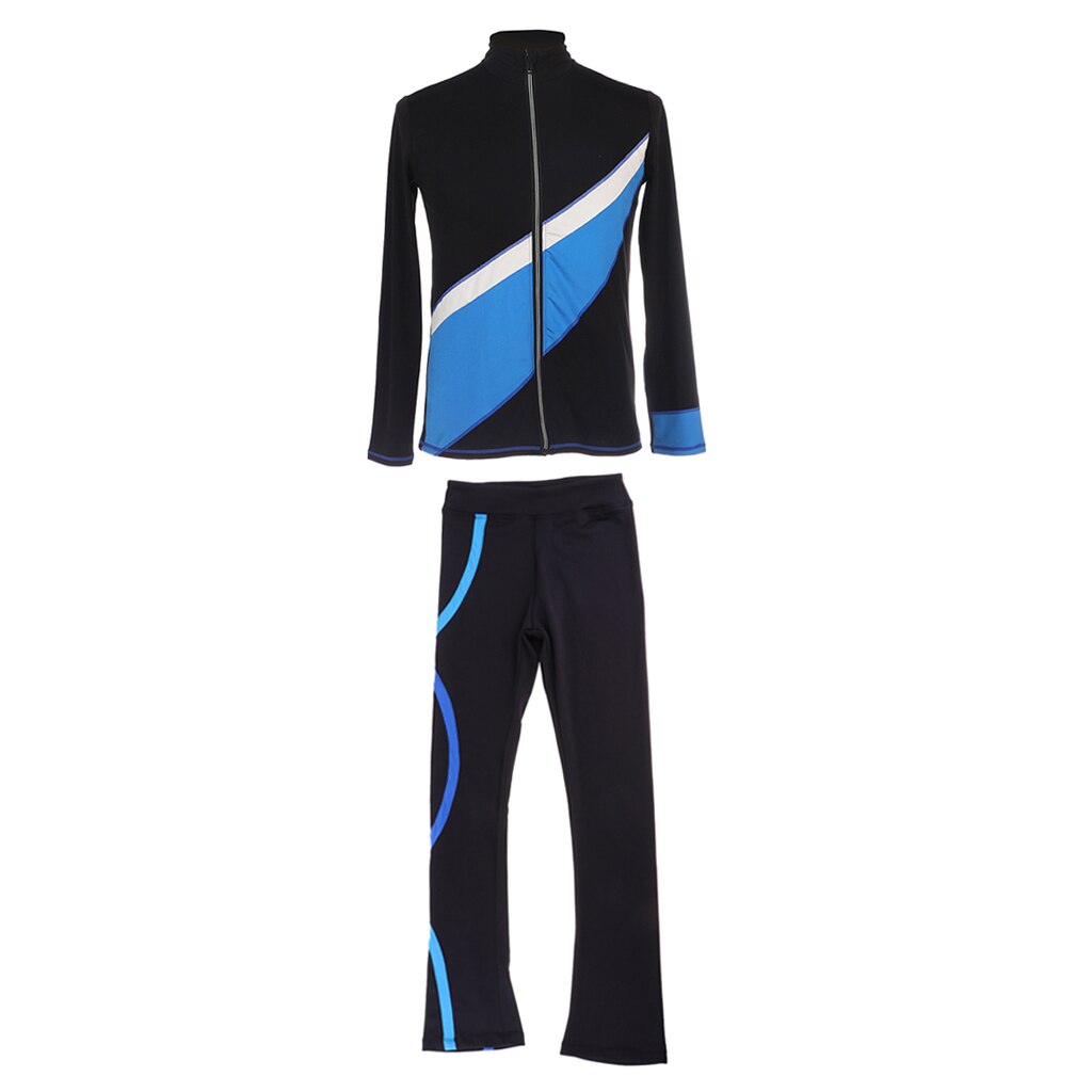 Figure Skating Pants Jacket Suit Women Girl Ice Skating Training Outfit Coat