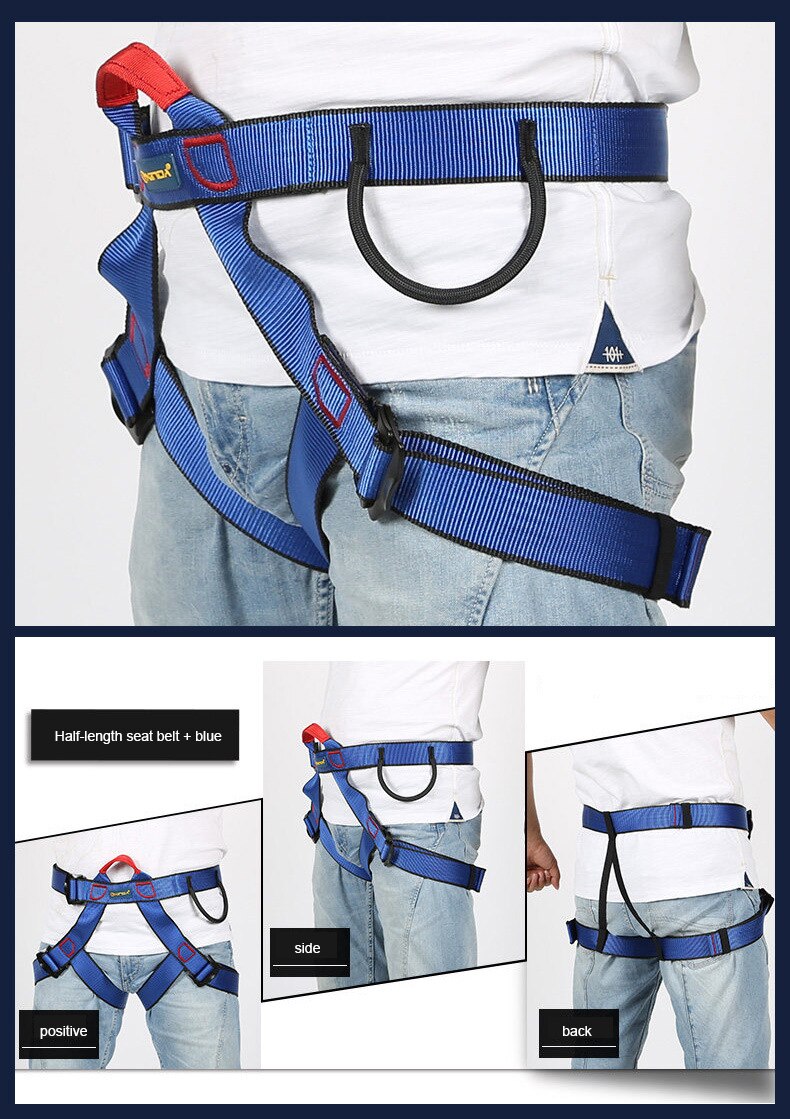 Outdoor camping climbing Safety Harness Seat Belts Sitting Rock Climbing Rappelling Tool Rock Climbing accessories