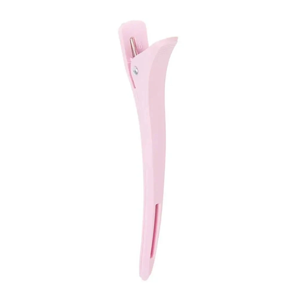 ABS Kapper Levert Krokodil Clips Meisjes Haar Styling Tool Eendenbek Haar Clip Haaraccessoires Kappers Partitie Haarspelden: Paars