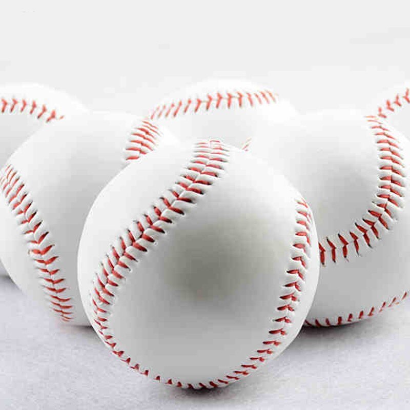 10# Handmade Baseballs PVC&PU Upper Hard&Soft Baseball Balls Practice Trainning Sport Team Game Ball
