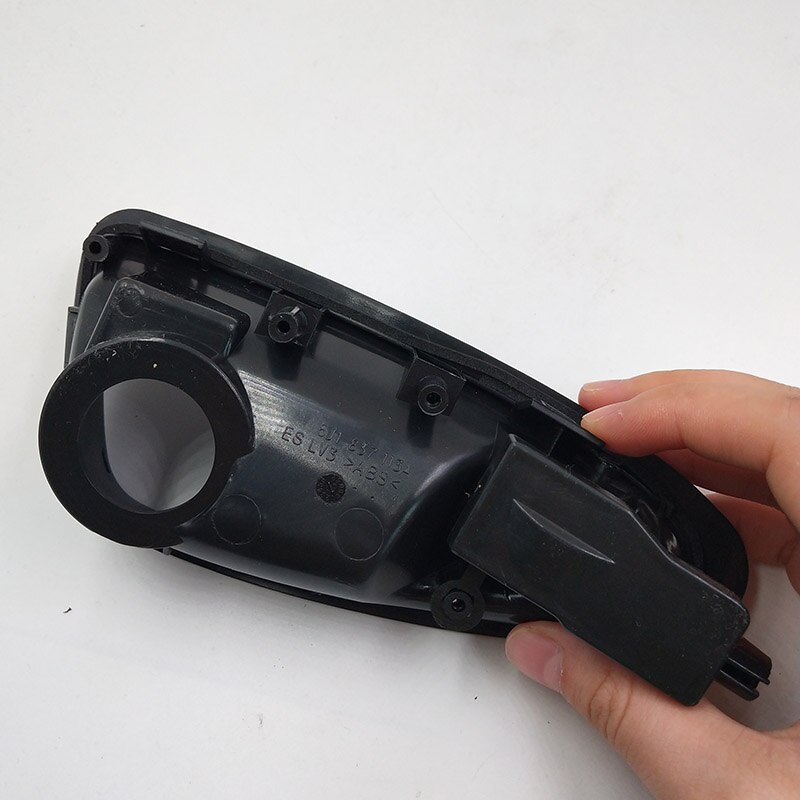 Left/Right Black Door Handles Auto Inner Door Handles ABS 6J0837113A 6J1837113A Car Interior for SEAT Ibiza GW