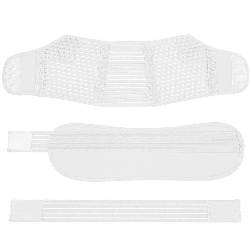 Vrouwen Zwangere Moederschap Riem Terug Ondersteuning Belly Band Zwangerschap Protector Riem Brace Zwangere Buik Riemen: White / XXL