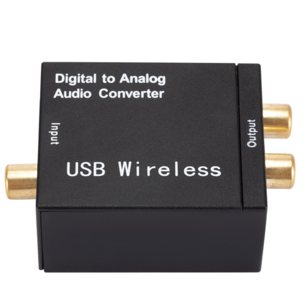 Audio Eindversterker Digitaal Naar Analoog Audio Converter Decoder Optisch/Coaxiale SPDIF voor ATV DAC Versterker ABS RL Audio