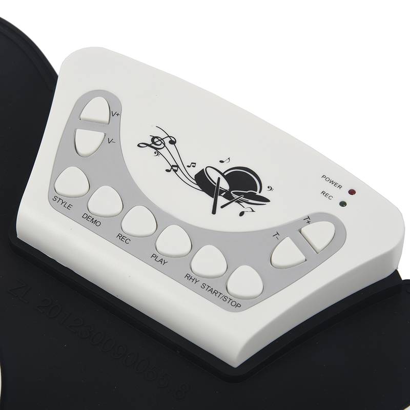 Portable Electronic Drum Digital USB 9 Pads Roll up Drum Set Silicone Electric Drum Pad With DrumSticks Foot Pedal for Beginners