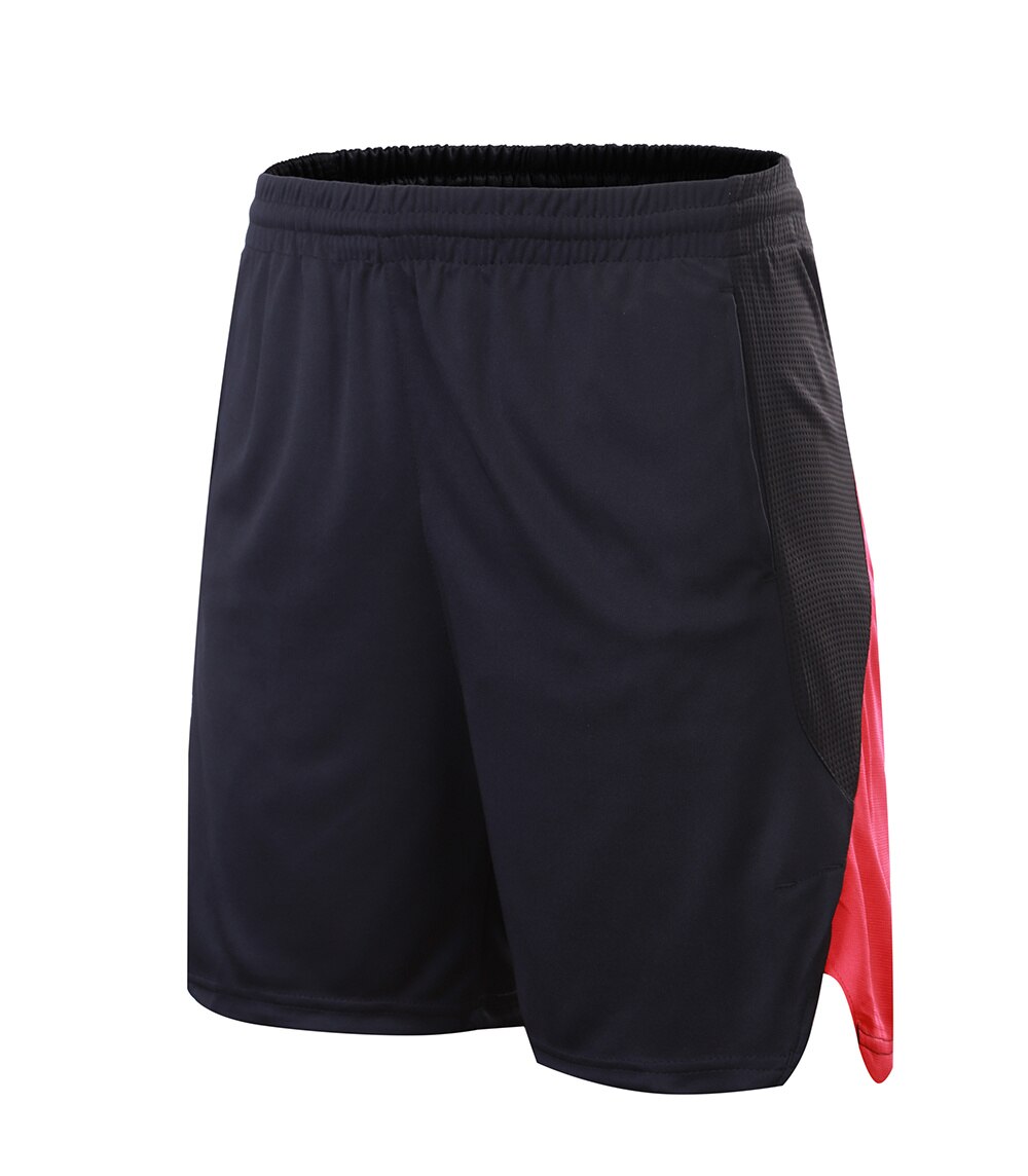 Nowy tenis stołowy szorty męskie lub damskie, tenis szorty, spodenki sportowe 602: black RED / XL