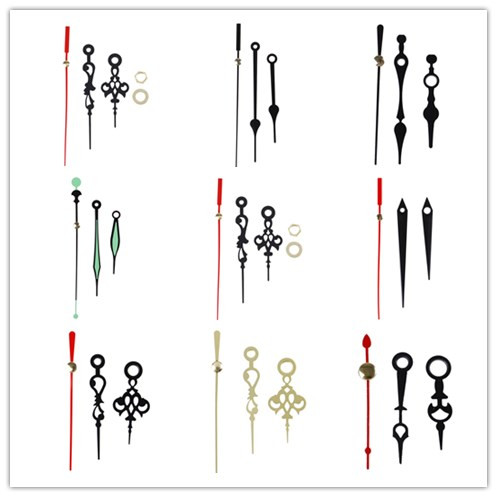 Quartz Clock Movement Mechanism Gold Hands Parts Hands DIY Replace Repair Wall Clock Parts Kit