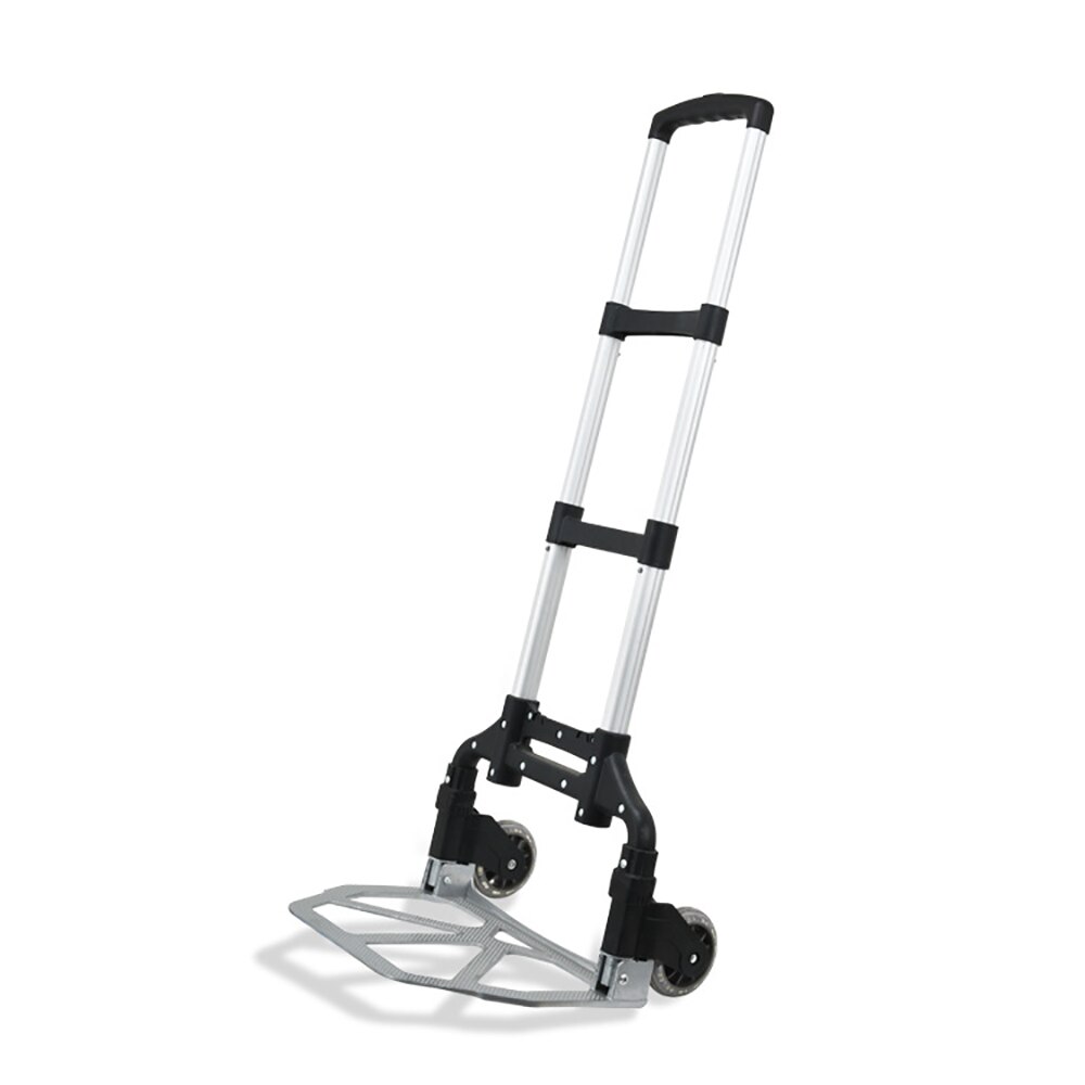 Easy Carry-on Refrigerator Supportor Multi-Function Two-Wheeled Cart Folding Hand Trolley Cart For Car Fridge: Default Title