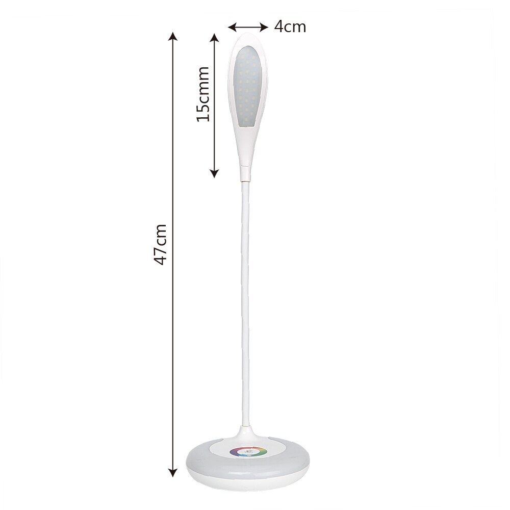 ITimo Oplaadbare USB Opladen Flexibele Boek Leeslamp Tafellamp Oplaadbare Touch Licht LED Bureaulamp Dimbare