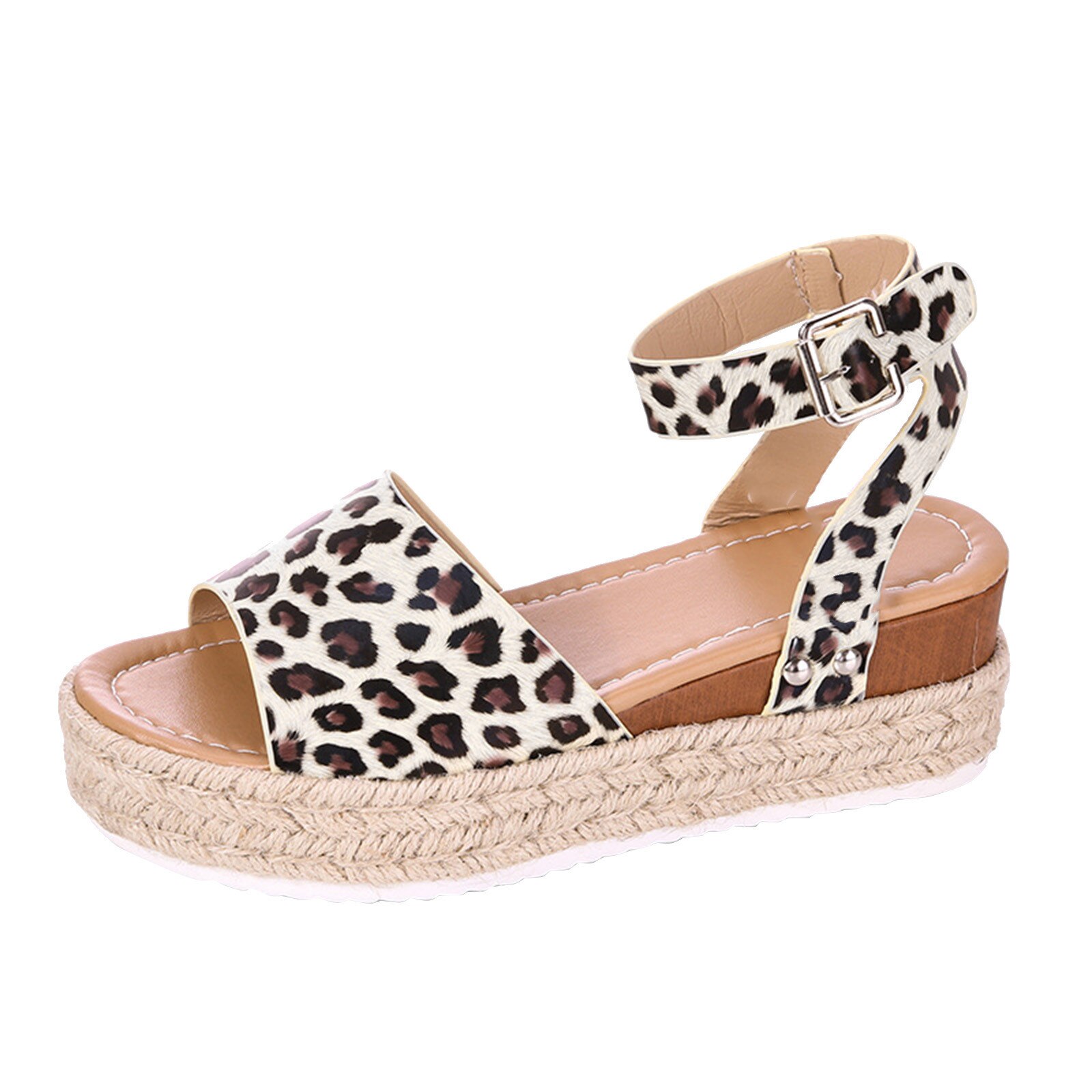 nueva de las mujeres sandalias de plataforma plana sandalias con plataforma para mujer zapatos de mujer zapatos casuales Peep Toe sandalias de verano Zapatos