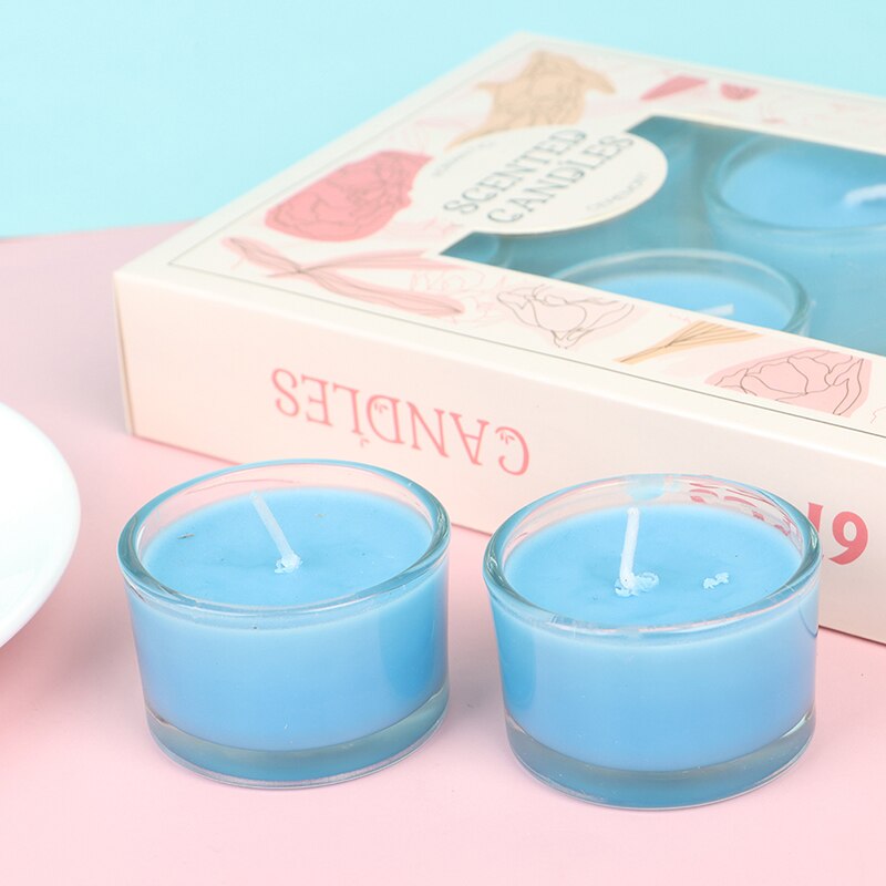 Smokeless Classical Romantic Birthday Wedding Candles Smell Good Scented Candles: BL