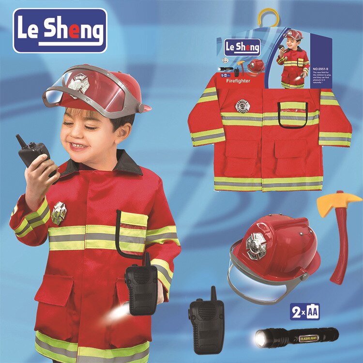 Children fire costumes Festival performance costumes children role-play props COSPLAY