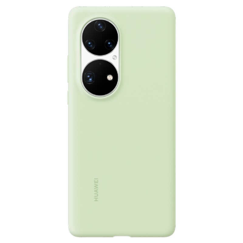 Originele Huawei P50 Pro Siliconen Case Cover Vloeibare Siliconen Luxe Case Met Microfiber Binnenkant Beschermende Shell Voor P 50 Pro