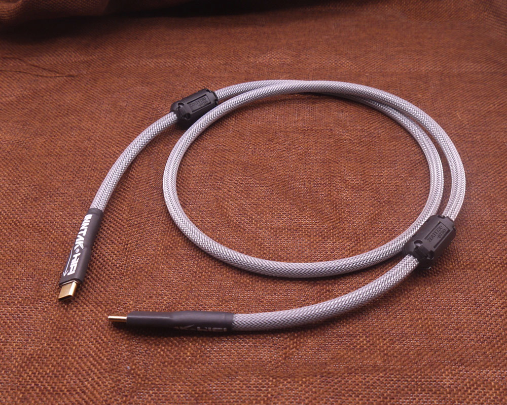 1 pz cavo audio USB C TO C OTG USB di alta qualità/cavo audio Canare L-4E6S per amplificatore DAC Hifi