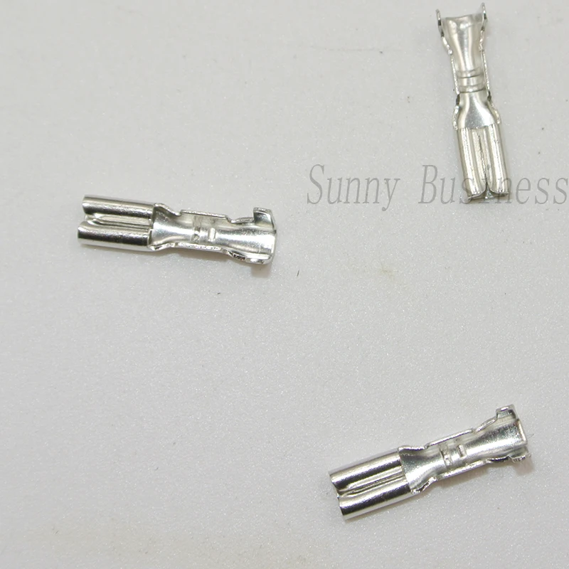 200 stk / lot 2.2mm crimp terminal bil lastbil bus auto spade stik