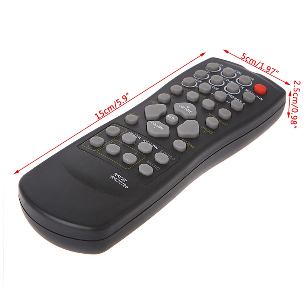 Remote Control RAV22 WG70720 For Yamaha Amplifier CD DVD RX-V350 RX-V357 RX-V359