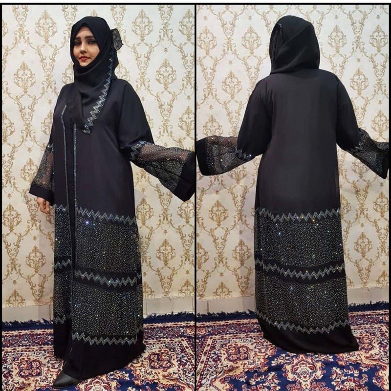 Ramadan Eid moubarak Abaya dubaï Femme turc de luxe Hijab robe musulmane robes africaines Abayas pour les femmes caftan vêtements islamiques