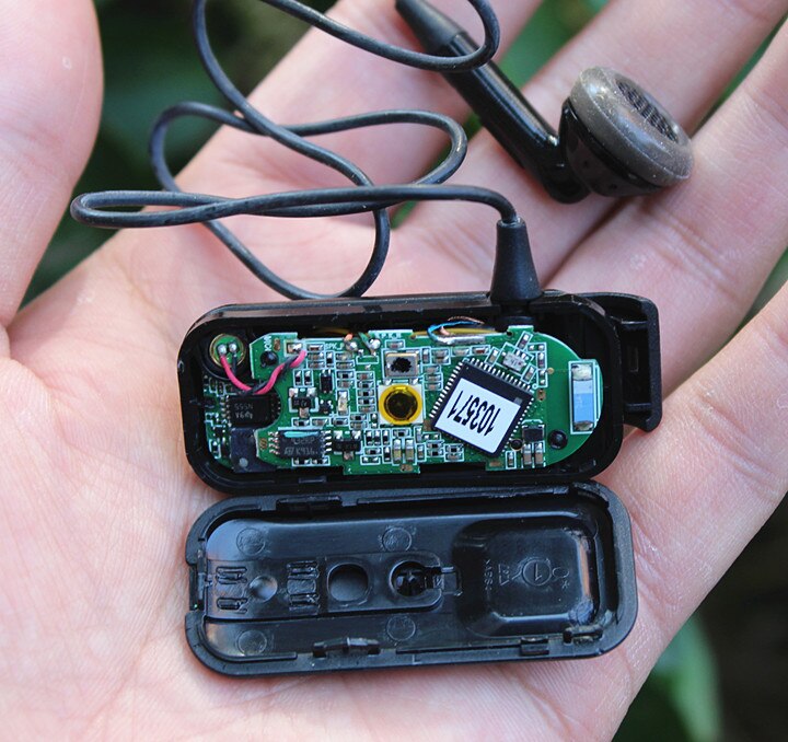 Inventory Brand Bluetooth Headset ITech Adak Collar Clip Clothes Clip Headset Battery Broken Wireless Bluetooth Headset DIY