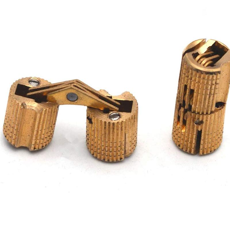 2pcs Durable Hidden Shelf Hinges Furniture Hardwares Cabinet Door Hinge Flap Hinges for Use Home Door