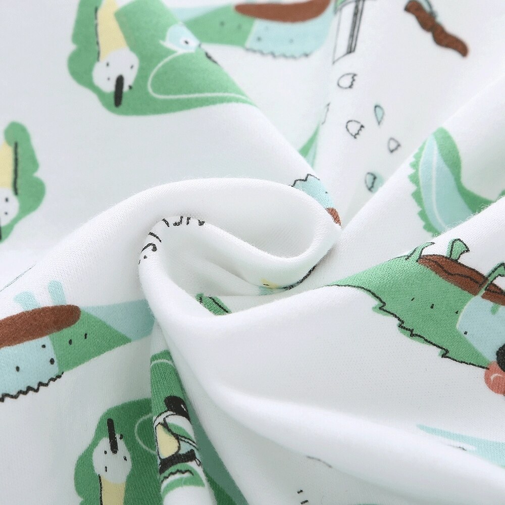 PatPat nouveauté automne et printemps 5-pack bande dessinée imprimé à manches courtes body pour bébé garçon et fille une pièce vêtements