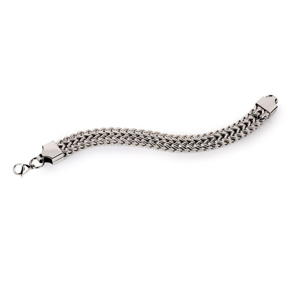 5/10/12 millimetri di Larghezza Dell'annata Dell'acciaio Inossidabile Del Serpente Del Braccialetto A Catena Degli Uomini Dei Monili Freddo In Acciaio Inox Braccialetto di Tutti I Giorni durevole Vintage